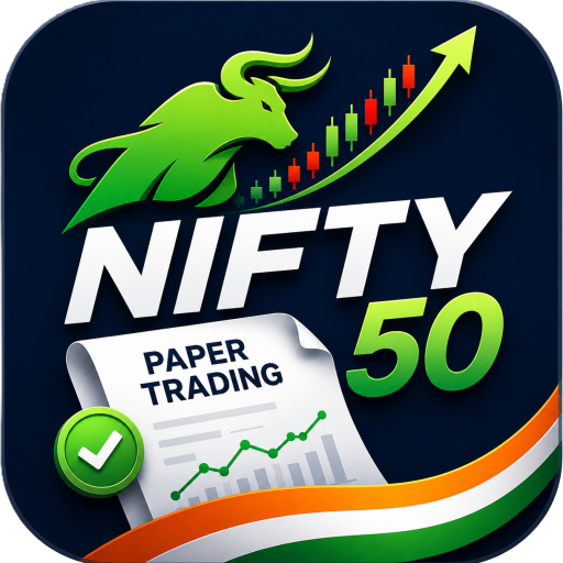 Paper Trade Nifty: NSE Options icon